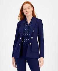 Anne Klein Women's Faux Double-Breasted Jacket