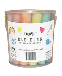 CocoNut Outdoor Rae Dunn Draw. Doodle. Jumbo Sidewalk Chalk 2 Pack