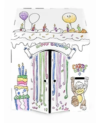 Easy Playhouse Birthday Cardboard Craft Fort