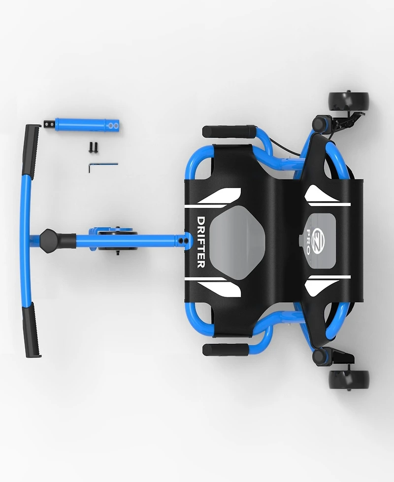 EzyRoller Drifter Pro X - Blue Ride-On Scooter
