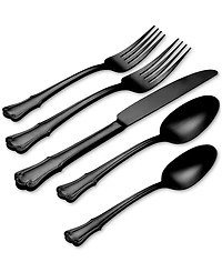Oneida James Street Black 20-Pc. Flatware Set, Service for 4