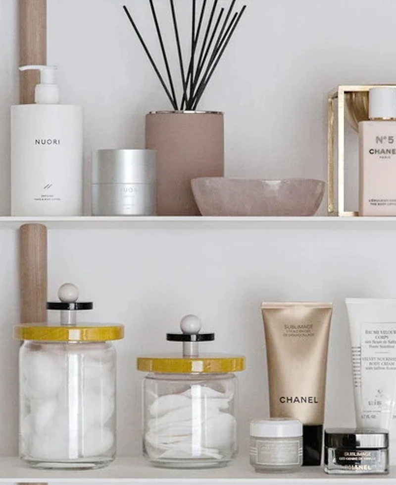 Alessi cup Jar with Lid by Ettore Sottsass