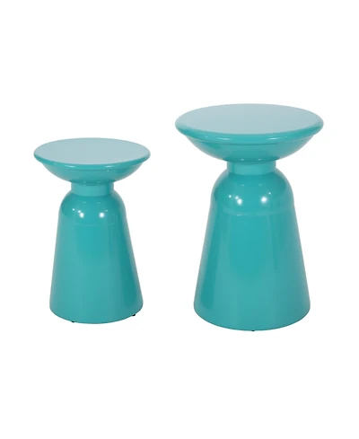 Streamdale Modern Iron Outdoor Side Table Durable, Stylish, Versatile