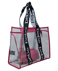 Bebe Hana Clear Tote Bag