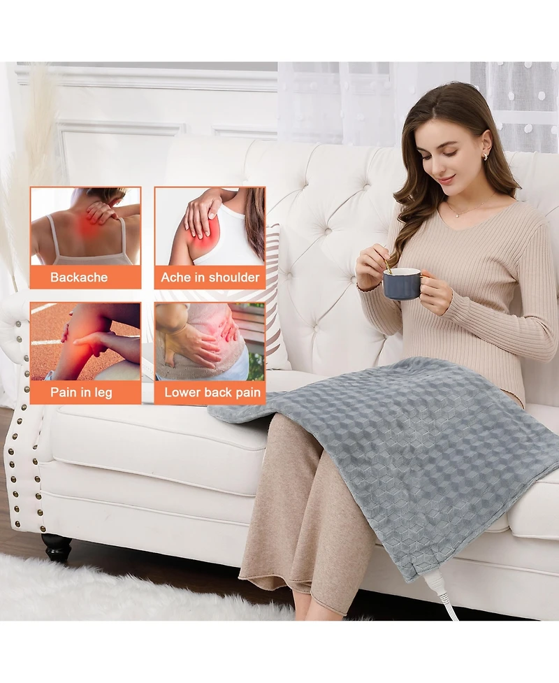 Caromio Electric Heating Pad Extra Large, 17" x 33"