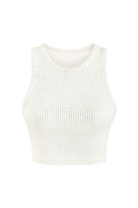 Nocturne Women's Embellished Crop Top