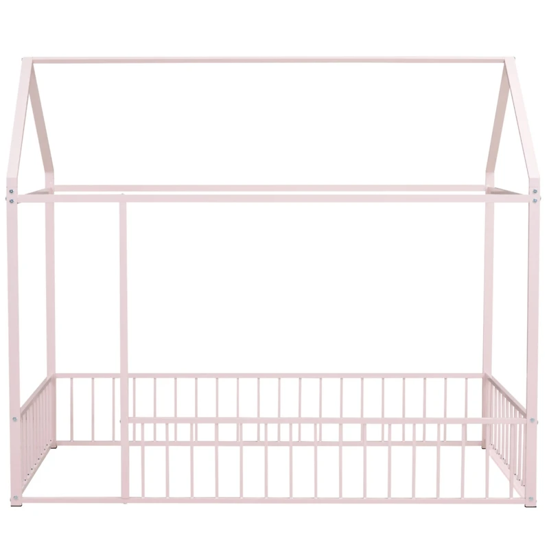 Streamdale Twin Metal Bed with Fence