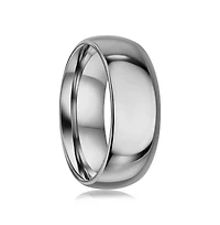 Metallo High Polished Tungsten Ring