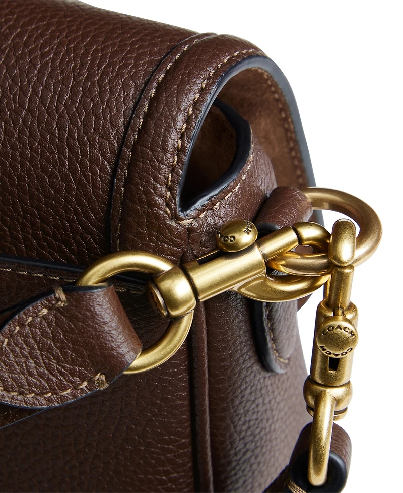 Coach Legacy Medium Pebble Leather Shoulder Bag