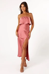 Petal and Pup Women's Vienna Strapless Midi Dress
