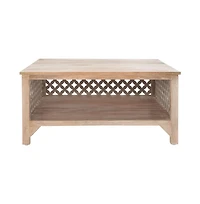 Squall Square 1 Shelf Coffee Table