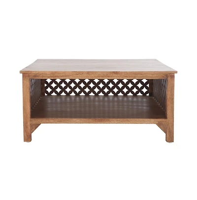 Squall Square 1 Shelf Coffee Table