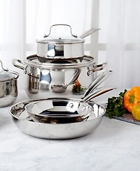 Denmark Tools for Cooks 10 Pc. Stainless Steel Cookware Set