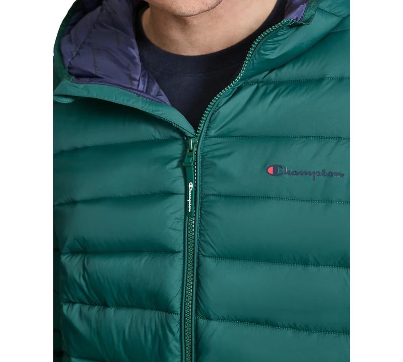 Champion Men's Performance Quilted Hooded Jacket