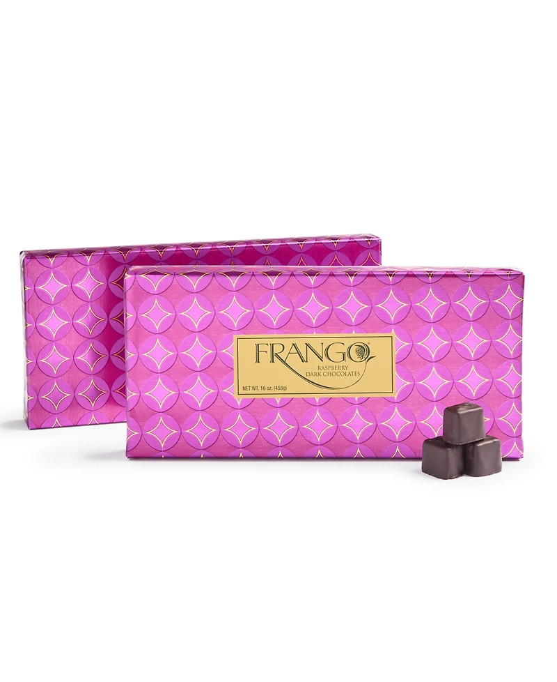 Frango Chocolates 2 Pack Holiday 1 Lb Wrapped Box of Raspberry Dark Chocolates, Created for Macy's