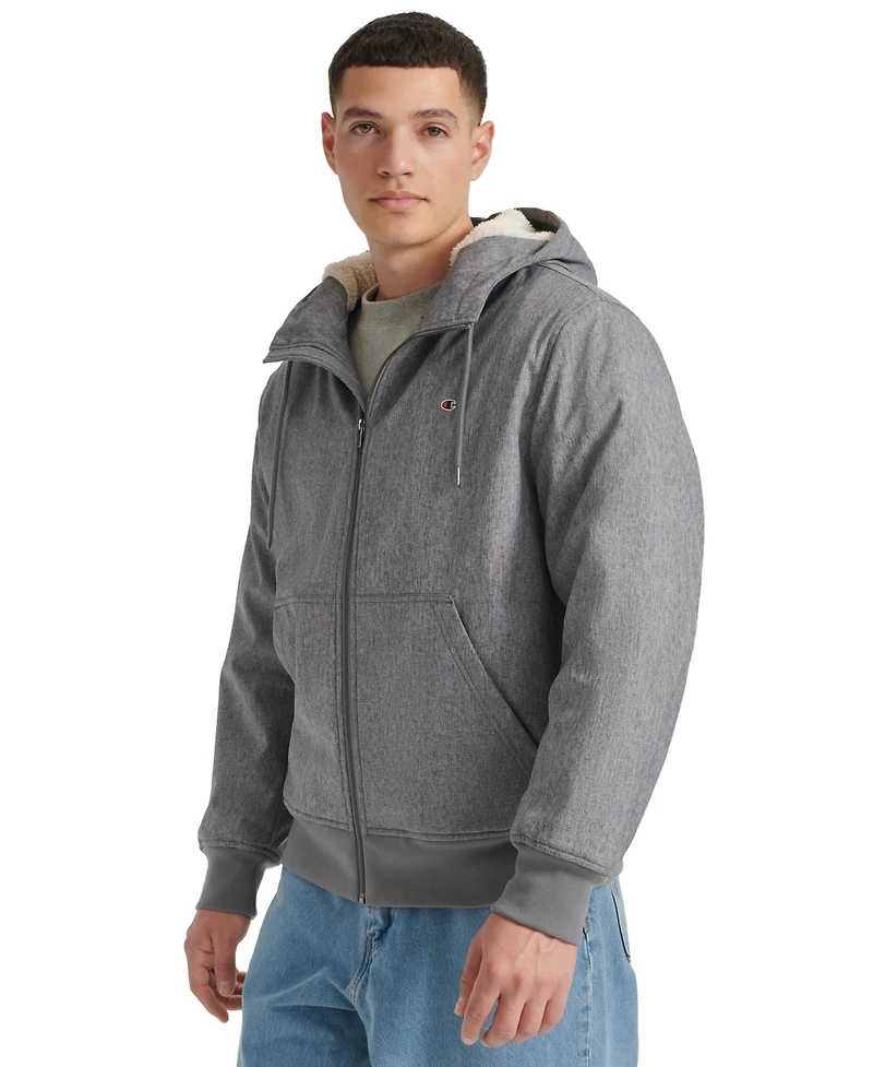 Champion Men's Sport Shell Hooded Zipper Jacket