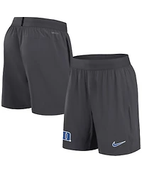 Nike Men's Anthracite Duke Blue Devils 2024 Sideline Performance Shorts