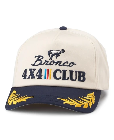 American Needle Men's Natural Bronco Club Captain Adjustable Hat