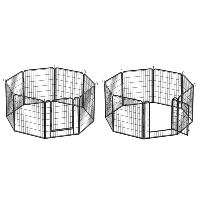 Streamdale Rust-Resistant Pet Wire Fence with Versatile Shapes and Auto Lock