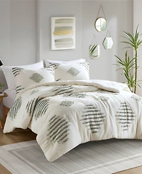 Ink+Ivy Tahli Tufted Chenille 3-Pc. Comforter Set