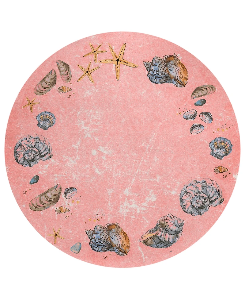 Dalyn Seabreeze Washable SZ9 8'x8' Round Area Rug