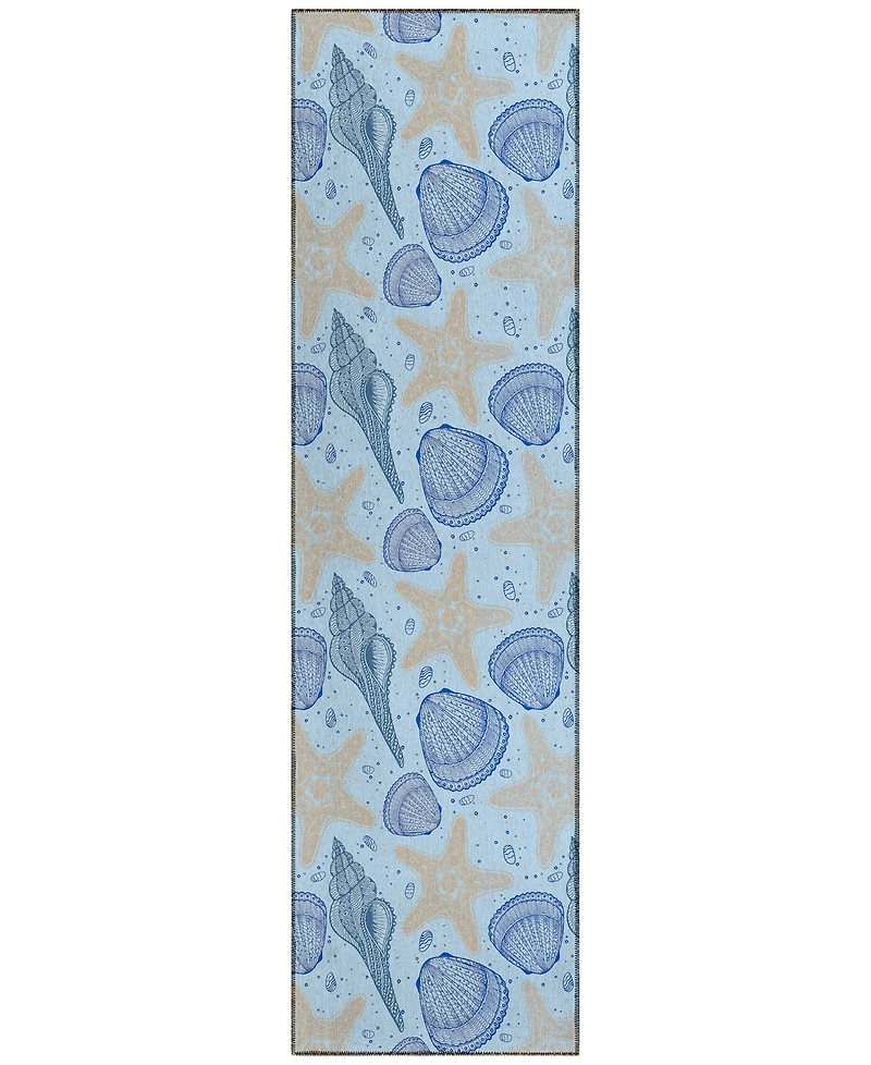 Dalyn Seabreeze Washable SZ4 2'3x7'6 Runner Area Rug