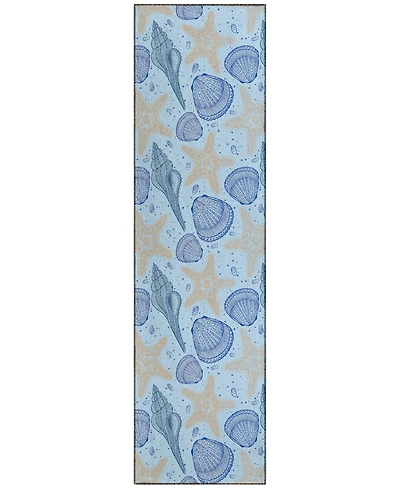 Dalyn Seabreeze Washable SZ4 2'3x7'6 Runner Area Rug