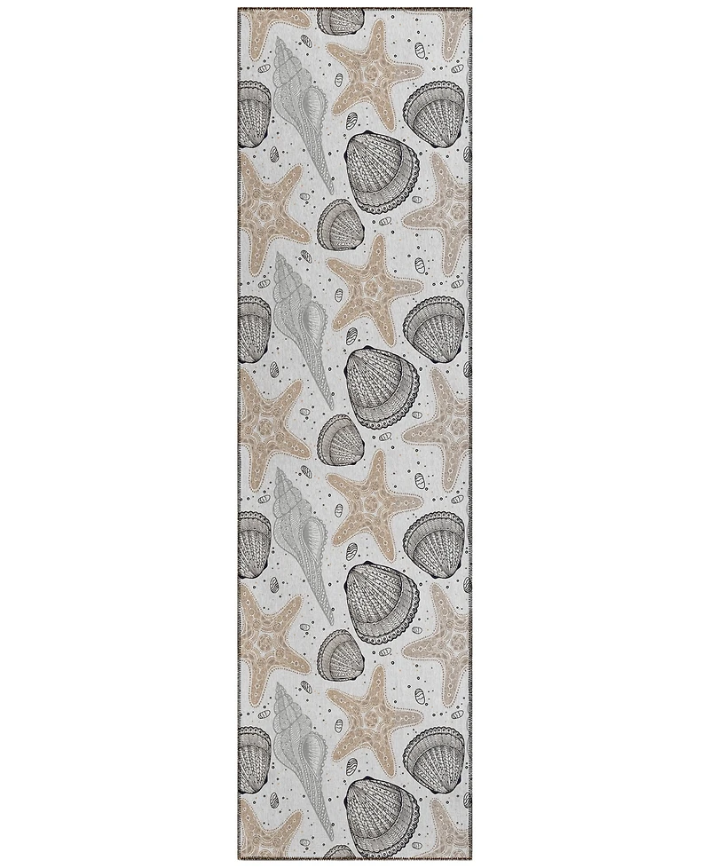 Dalyn Seabreeze Washable SZ4 2'3x7'6 Runner Area Rug