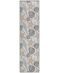 Dalyn Seabreeze Washable SZ4 2'3x7'6 Runner Area Rug