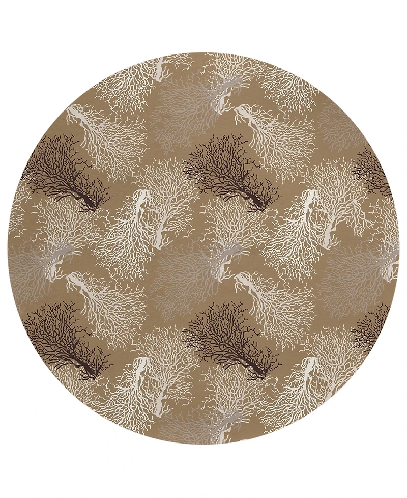 Dalyn Seabreeze Washable SZ3 8'x8' Round Area Rug