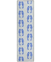 Dalyn Seabreeze Washable SZ15 2'3x7'6 Runner Area Rug