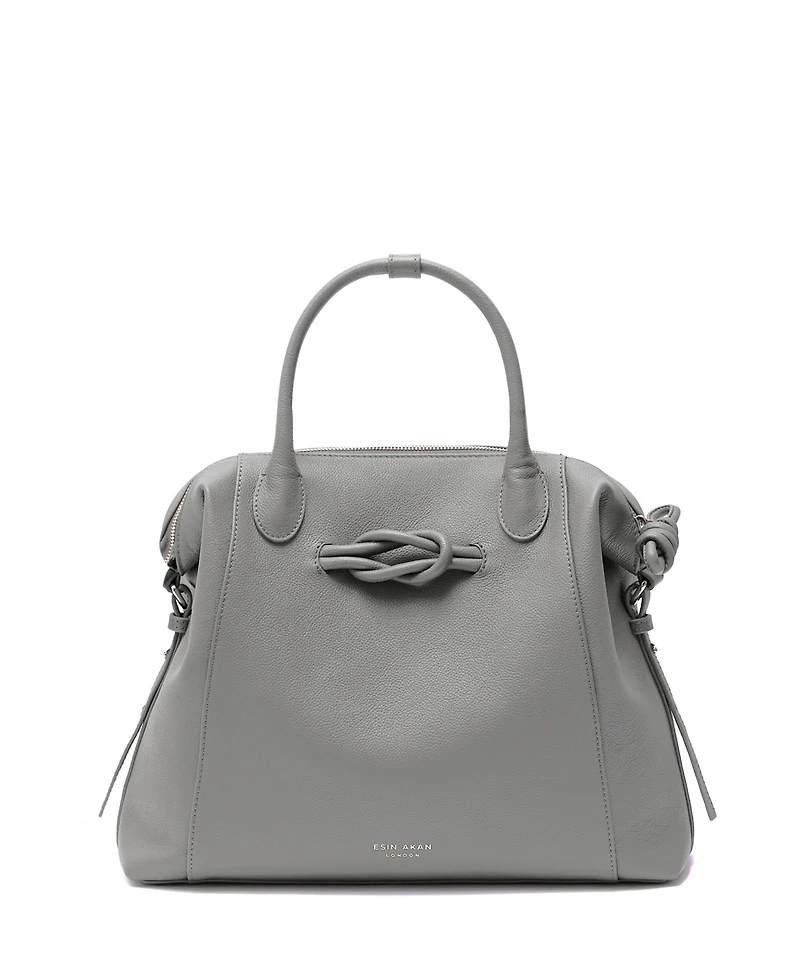 Esin Akan Wimbledon Large Leather Backpack Tote