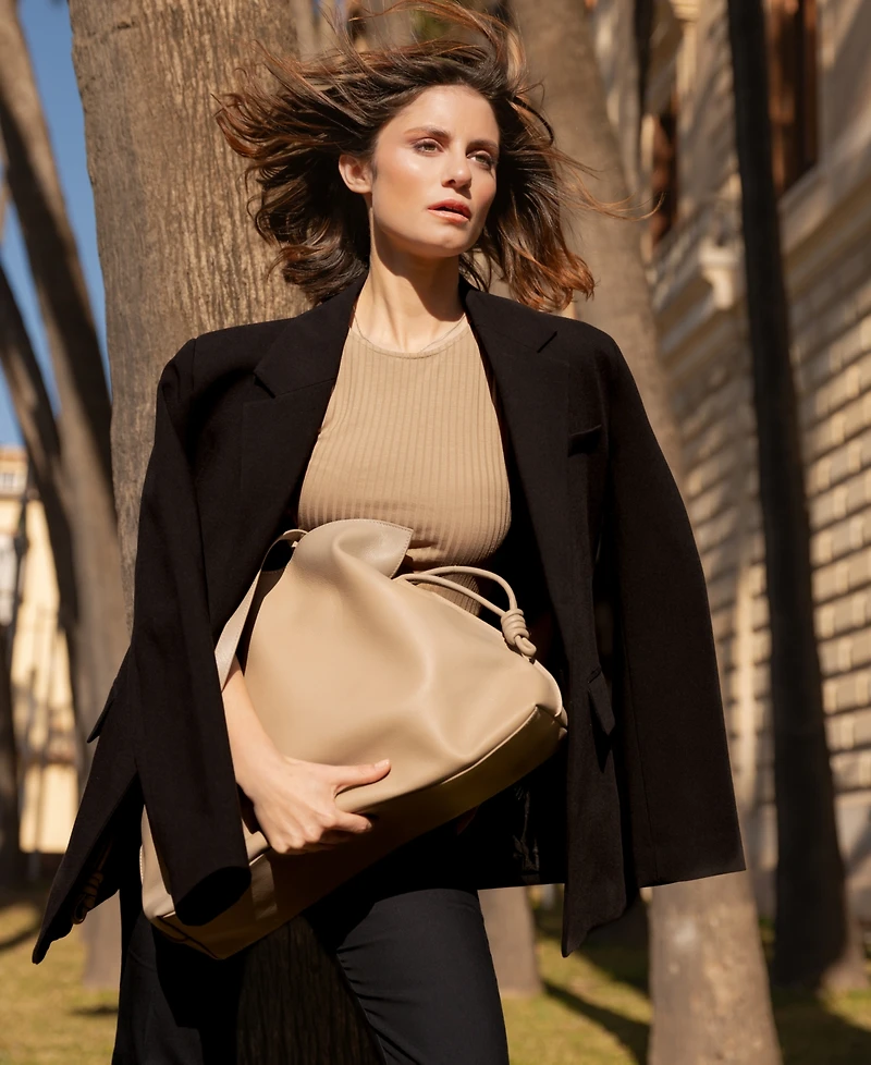 Esin Akan Emma Large Leather Tote Bag