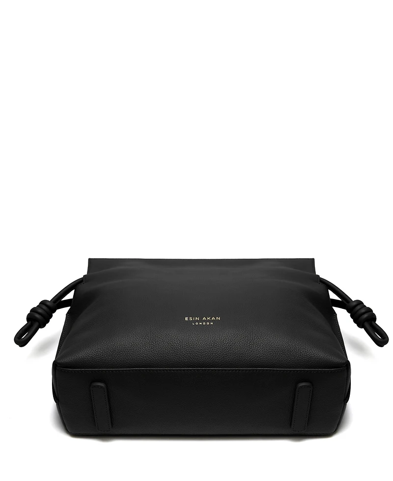 Esin Akan Midi Emma Leather Top Handle Crossbody Bag