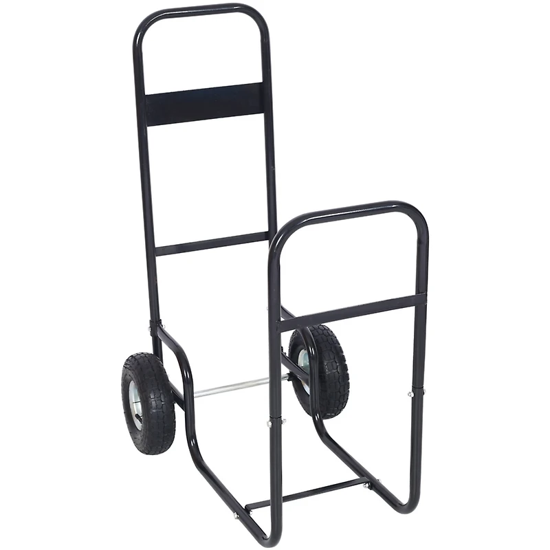 Streamdale Furniture Multipurpose Firewood & Heavy-Duty Cart with 200lb Capacity