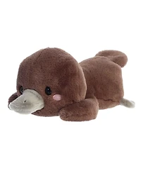 Aurora Small Pimmy Platypus Too Cute Playful Plush Toy Brown 9.5"