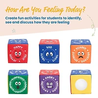ECR4Kids SoftZone Emotion Cube with Mirror, Contemporary