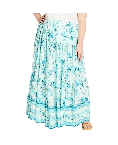 City Chic Plus Pretty Thing Skirt
