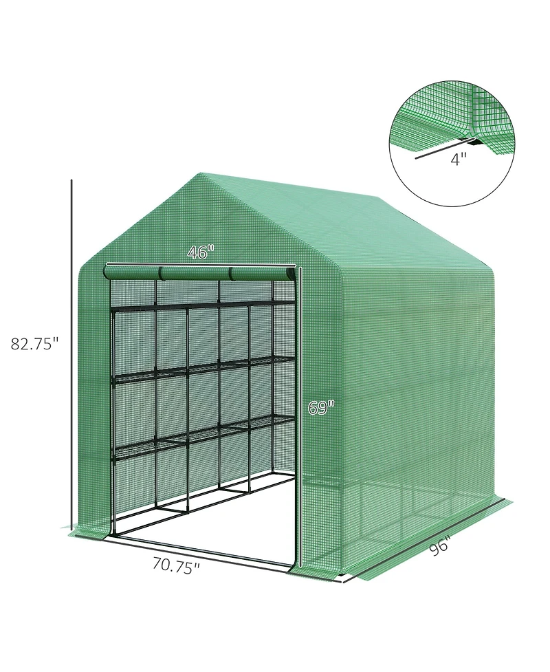 Walk-In Greenhouse Control Environment, Protect Plants, Grow Tropicals