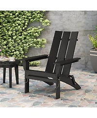 Streamdale Rustic Folding Adirondack Chair Timeless Style, Effortless Comfort
