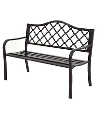 Slickblue 50 Inch Patio Garden Bench Loveseats
