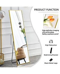 Streamdale Scratch-Resistant, Unobtrusive Mirror Enhance Your Decor and Vanity