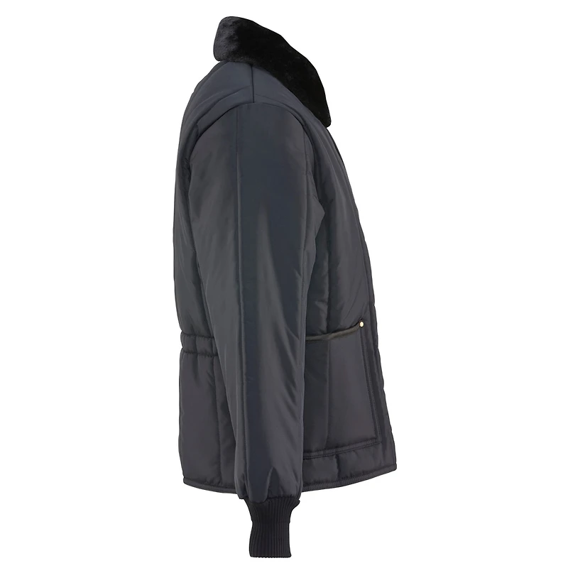 RefrigiWear Men's Iron-Tuff Polar Jacket - Heavy-Duty Insulated Winter Work