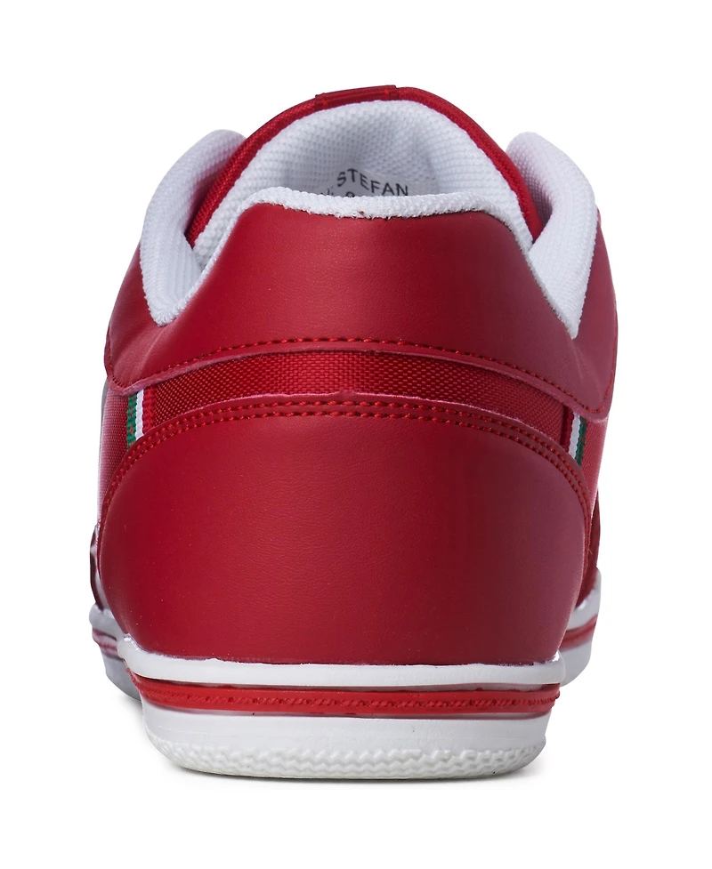 Alpine Swiss Men's Stefan Retro Sneakers For Men Stylish Low-Top Shoes with Suede Trim Perfect Casual Footwear Fashion Tennis