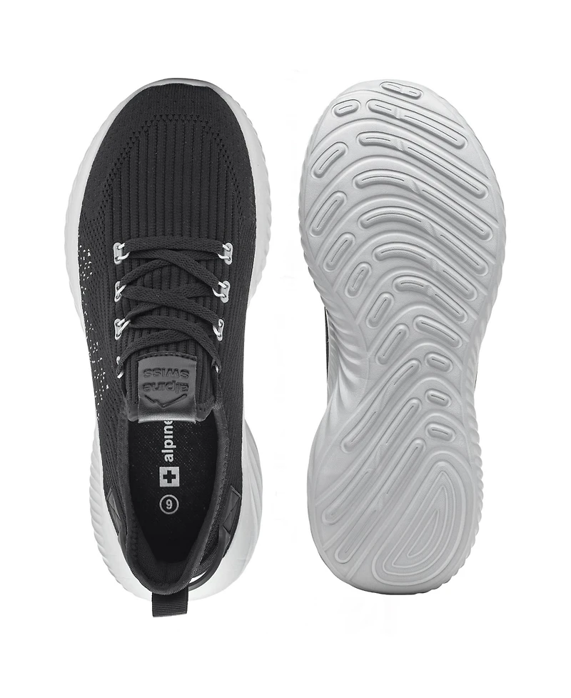 Alpine Swiss Men's Ryan Fashion Sneakers Lightweight Athletic Casual Tennis Shoes