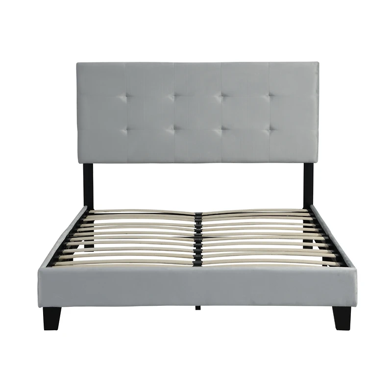 Simplie Fun Stylish Upholstered Platform Bed Frame