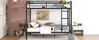 Streamdale Full Over Metal Bunk Bed, White
