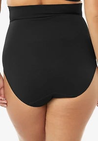 Secret Solutions Plus Instant Shaper Medium Control Seamless High Waist Brief