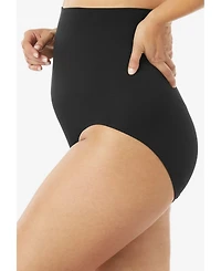 Secret Solutions Plus Instant Shaper Medium Control Seamless High Waist Brief