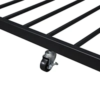 Streamdale Full Xl Over Queen Metal Bunk Bed With Twin Size Trundle